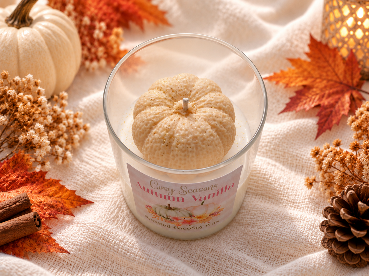 Geurkaars Pompoen Autumn Vanilla