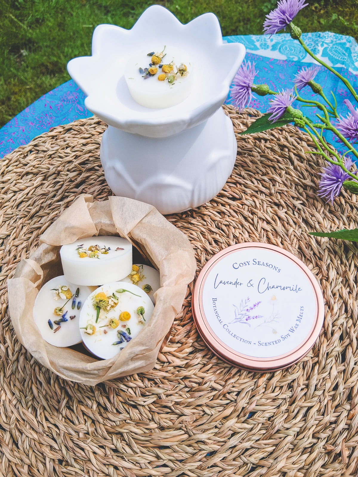 Botanical Wax Melts Lavender & Chamomile
