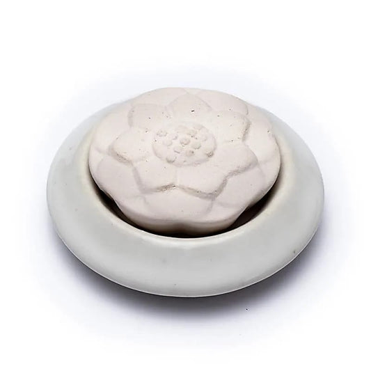 Scented Stone Lotus White
