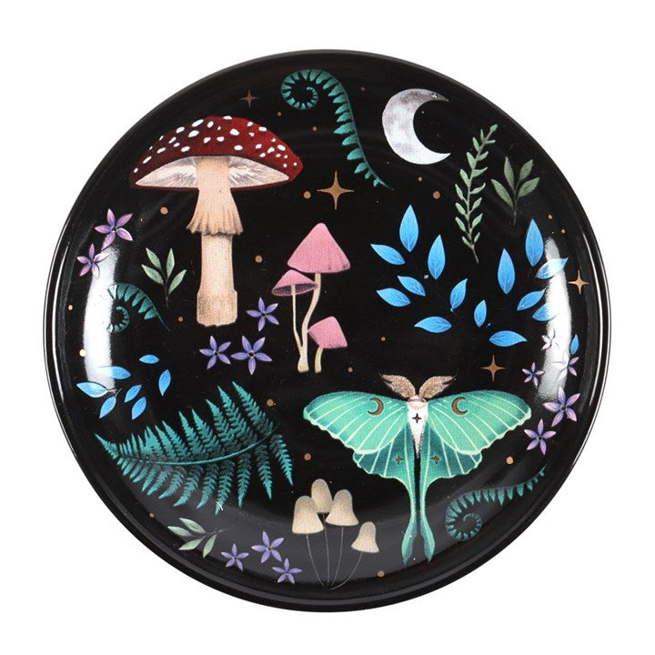 Decorative bowl Dark forest