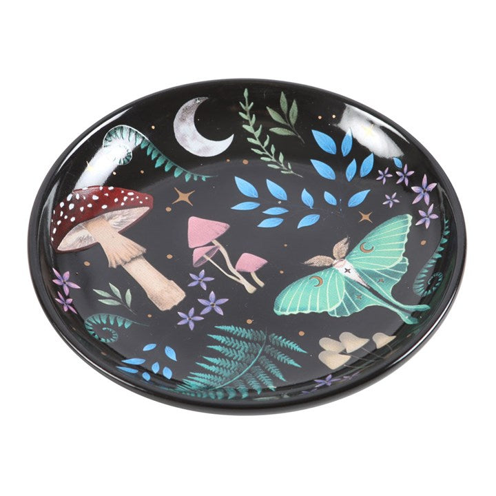 Decorative bowl Dark forest