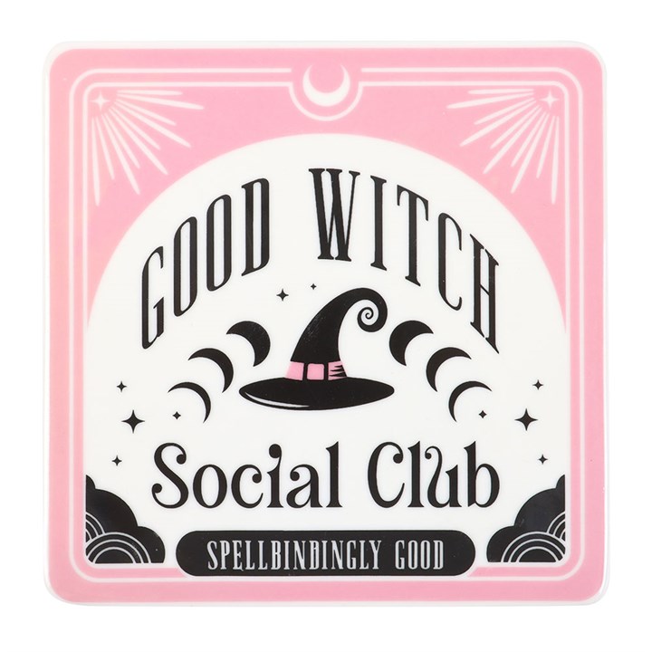 Mug and Coaster Good Witch Social Club