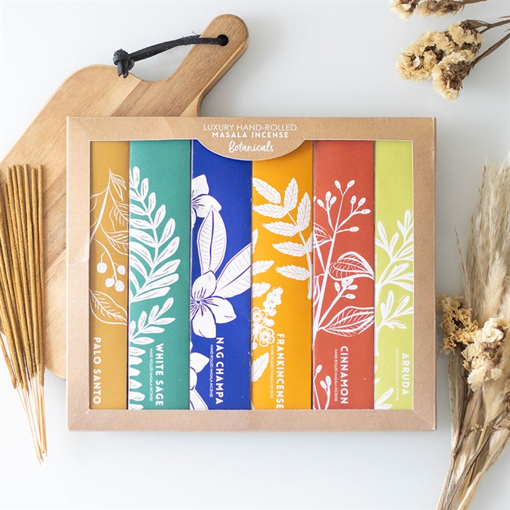 Incense set Exotic botanical masala