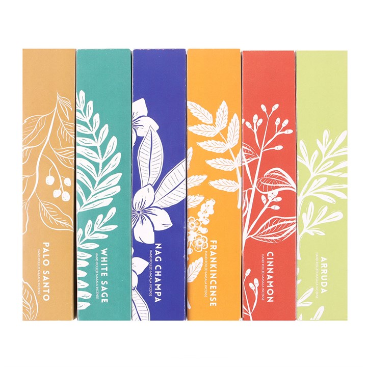 Incense set Exotic botanical masala