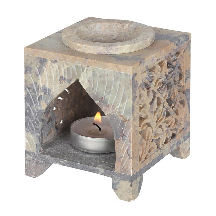 Marrokaanse waxbrander van speksteen