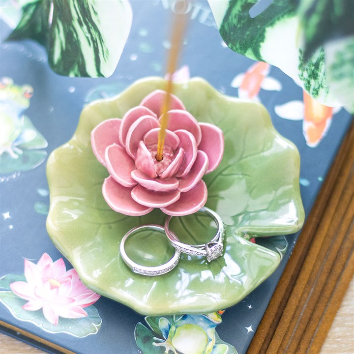 Incense holder and jewelry dish Lily