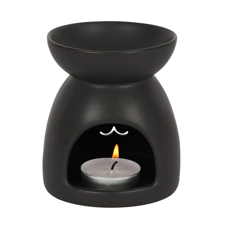 Waxbrander zwarte kat