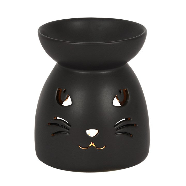Waxbrander zwarte kat